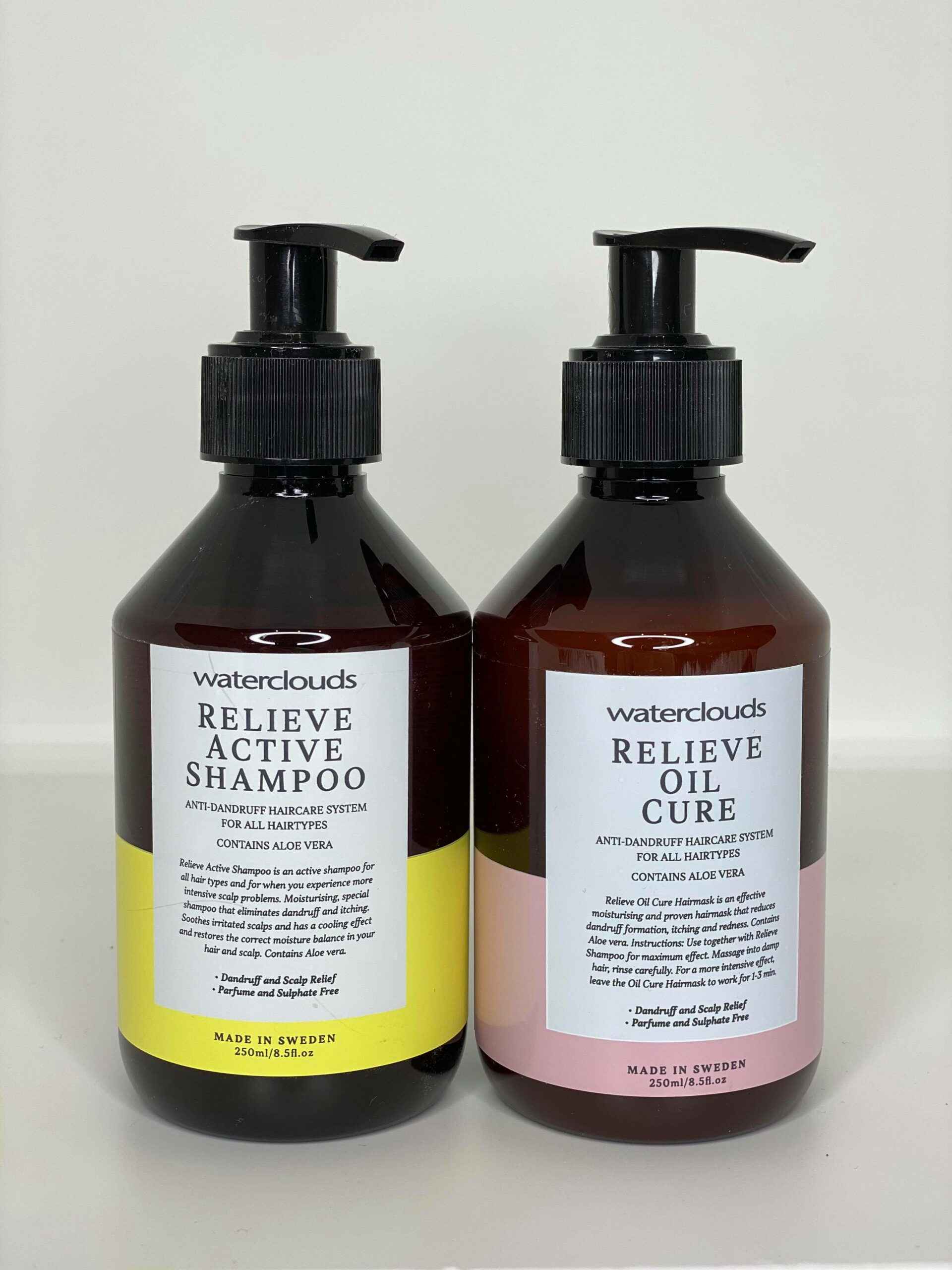 skrue gør ikke zone Waterclouds Relieve Shampoo & Oil Cure, 250 ml – XO Beauty