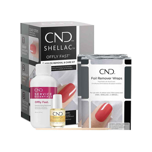 Offly Fast Remover Kit, Shellac CND