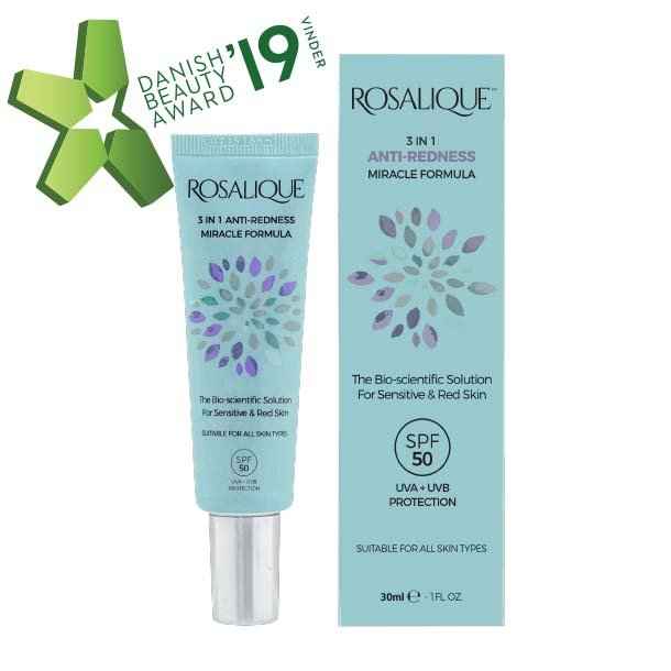 Rosalique, 3 i 1 Anti-rødme creme