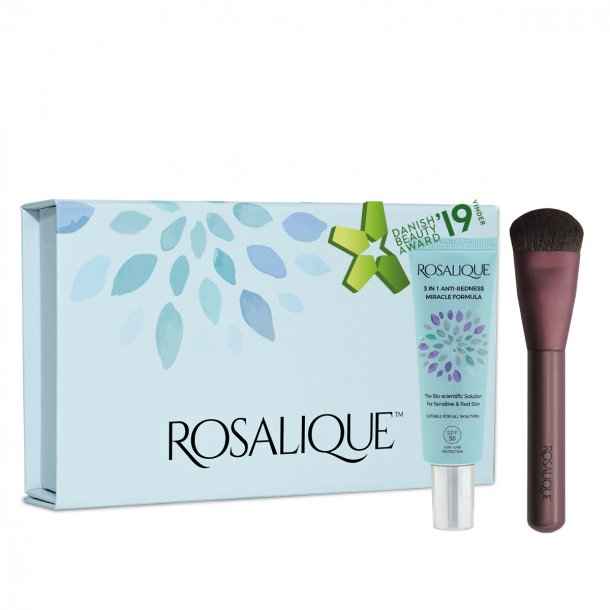 Gaveæske - Rosalique 3 i 1 anti-rødme creme