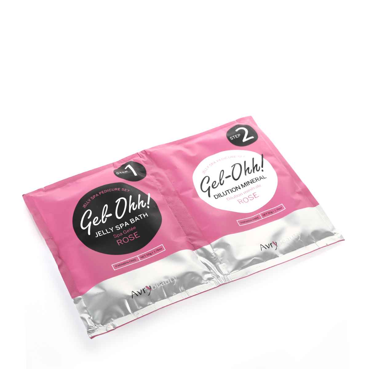 SPA Crystal Deluxe Pedi - Rose