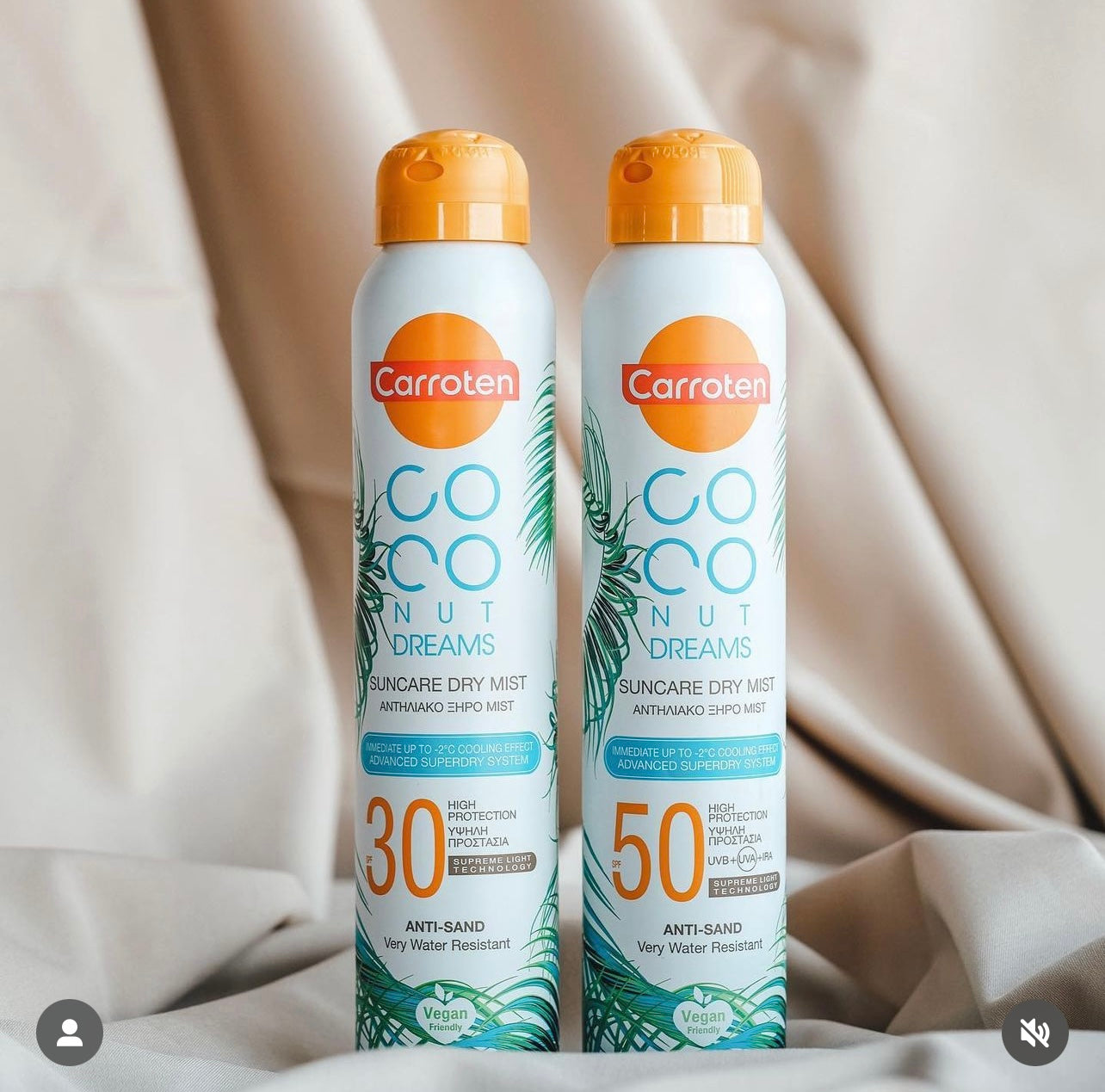 Carroten Sunscreen spray - SPF 30 & 50 – XO Beauty